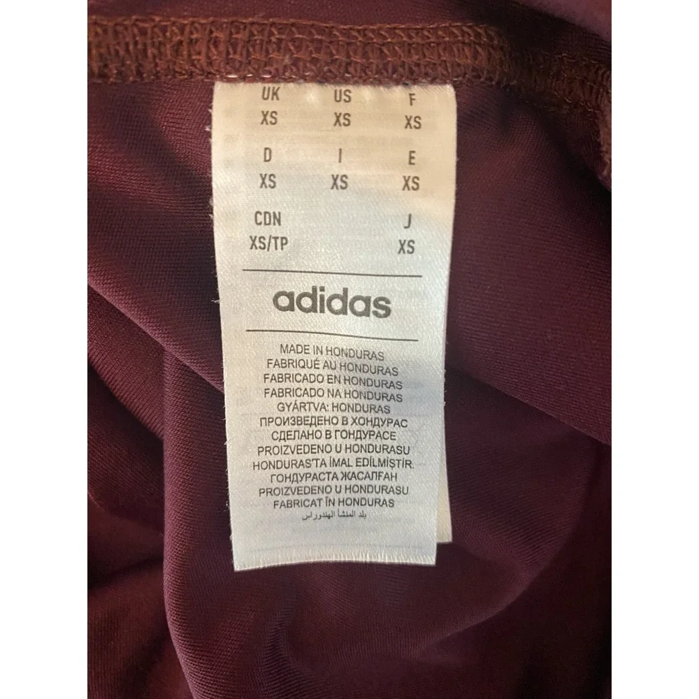 Adidas Mississippi State Bulldogs Team Issued Polo Shirt X-Small Maroon